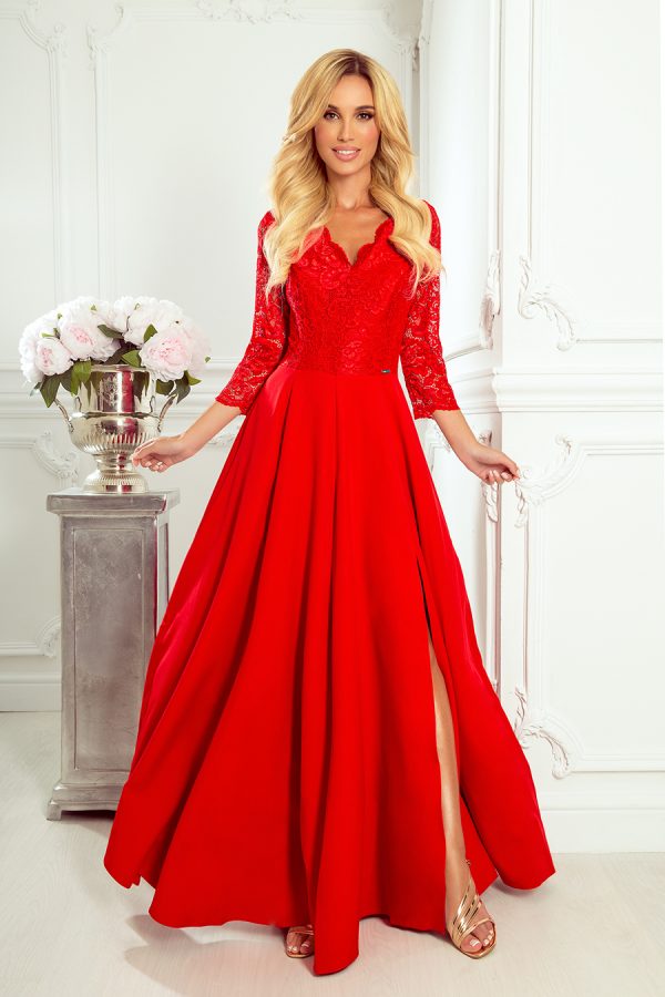 sukienka koktajlowa czerwona