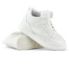 Białe sneakersy damskie nad kostkę-6