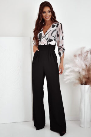 Kombinezon damski w elegancki deseń - Atike